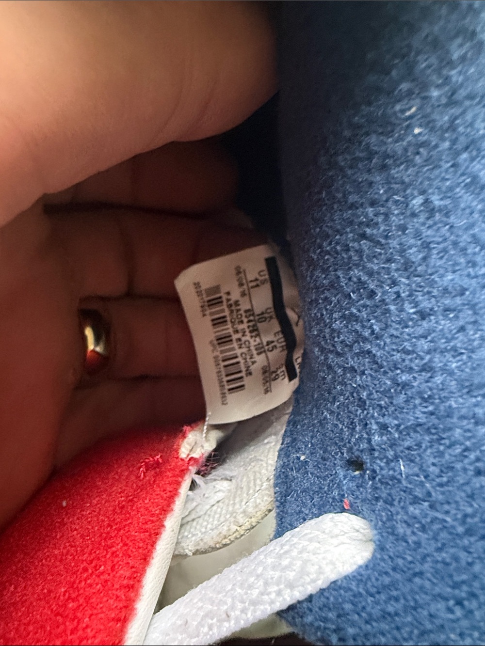 2016 Jordan 3 true blue White/Red/Blue Retro Style Sneakers
No box - Picture 7 of 7